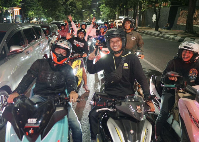 Andre Wijaya: Sensasional Night Ridding Bareng Komunitas Aerox 