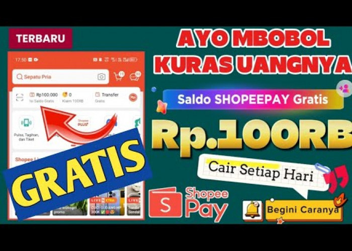 Tidak Perlu Top Up, 4 Cara Mendapatkan Saldo ShopeePay Gratis Ini Bisa Kamu Coba Gunakan