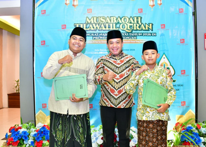 2 Putra Pekalongan Tampil di MTQ Nasional, Plt Bupati Pekalongan Sukirman Beri Dukungan