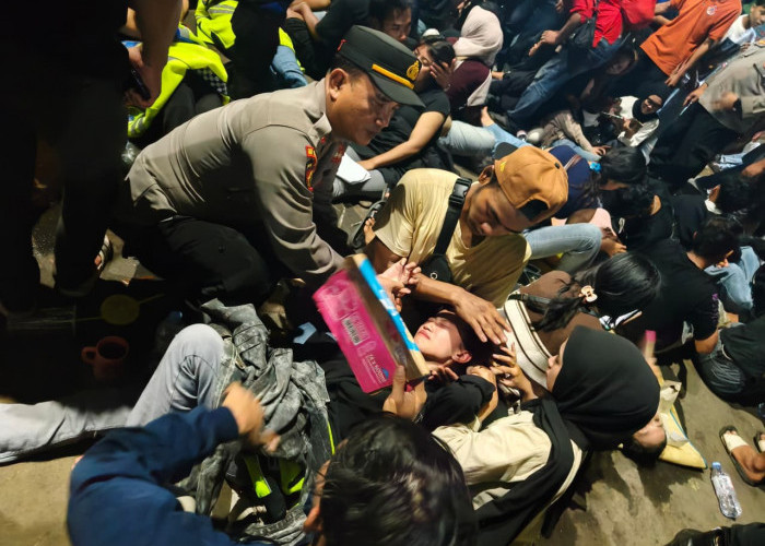 Polres Batang Kawal Ketat Pesta Rakyat HUT ke-60,  Amankan 20 Orang Lebih yang Terindikasi Mabuk Miras