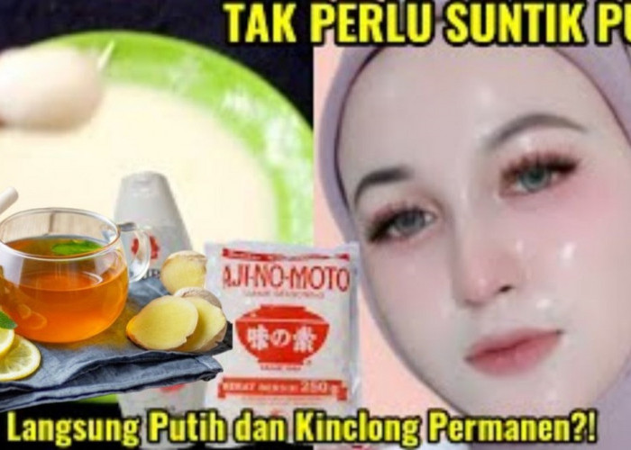 3 DIY Pemutih Wajah Alami Bahan Utama dari Dapur, Dijamin Aman dan Wajah Putih Glowing Bebas Flek Hitam Menahu