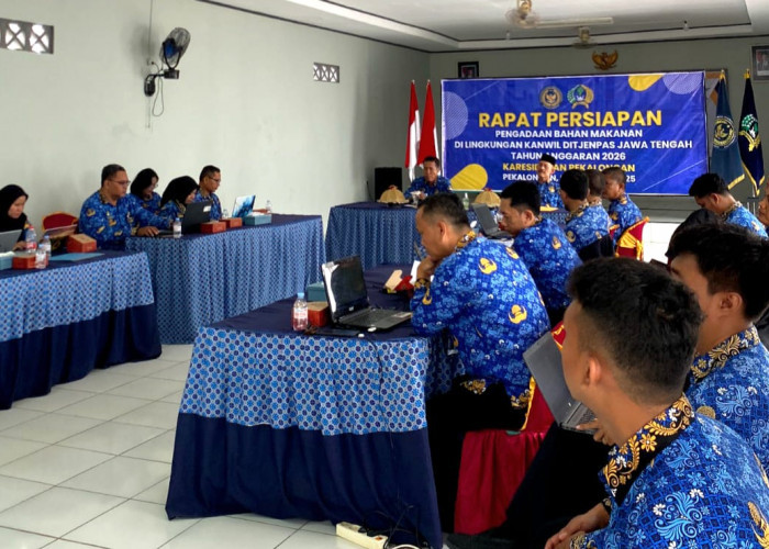 Lapas Pekalongan Gelar Persiapan Pengadaan Bama 2026, Pastikan Pangan WBP Berkualitas