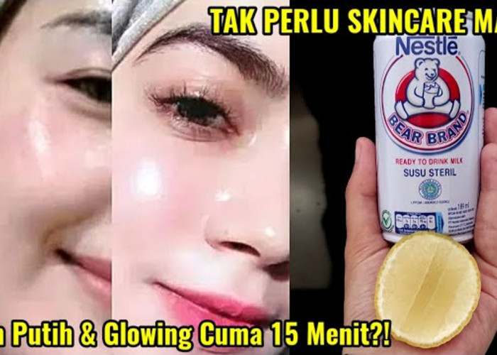 DIY Masker Susu untuk Mengelupas Flek Hitam Menahun, Rahasia Glowing dalam 1 Malam