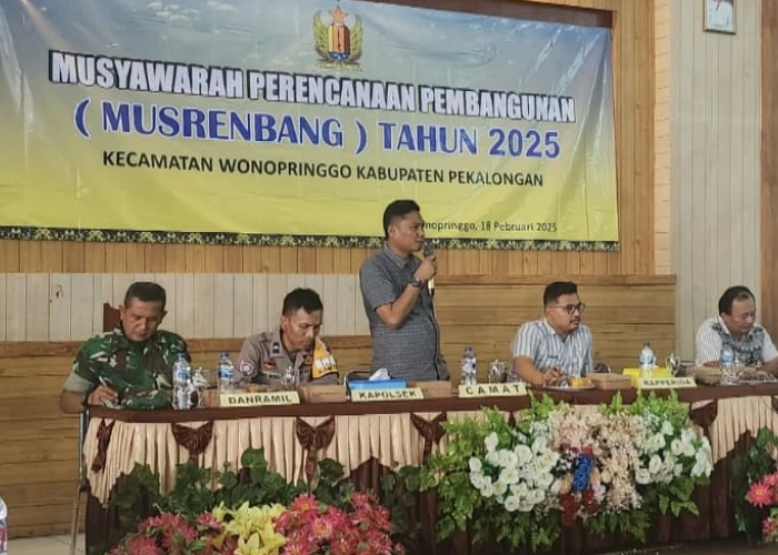 Musrenbang Kecamatan Wonopringgo, Fokus Usulan Pembangunan Infrastruktur dan Rehabilitasi Sarpras