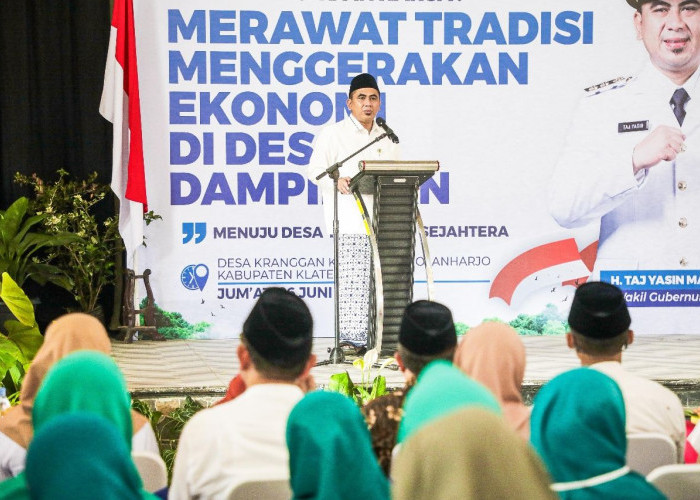 Taj Yasin Minta Seluruh OPD Jateng Contek Model Pengembangan Desa Kranggan Klaten, Inilah Keunggulannya