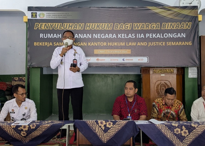 Penuhi Hak Tahanan, Rutan Pekalongan Gelar Penyuluhan Hukum bersama Law and Justice Semarang