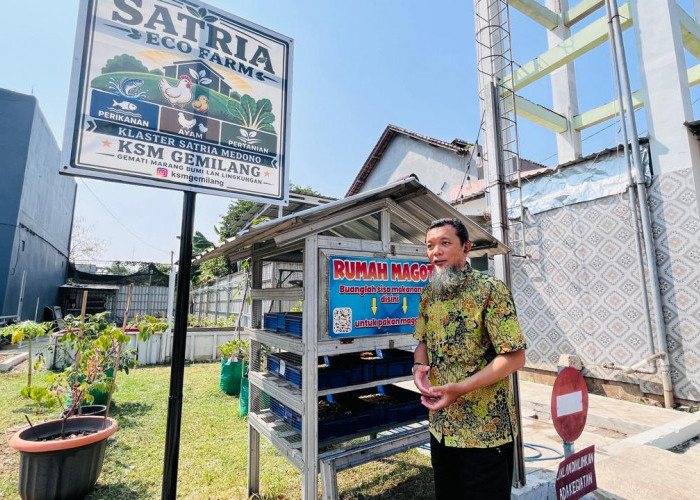 Fasum Produktif, Warga Klaster Satria Medono Kembangkan Eco Farm