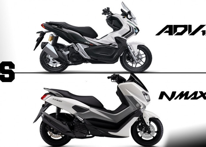 Komparasi Skutik 150-155cc: 6 Perbedaan Yamaha NMAX 155 vs Honda ADV 150, Mana yang Lebih Unggul?