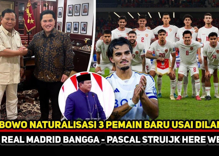 Presiden Prabowo Langsung Setujui 3 Pemain Naturalisasi Ini: Tekad Bawa Timnas Indonesia Mendunia