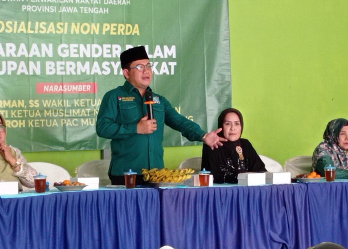 Sukirman Sosialisasikan Kesetaraan Gender Dalam Kehidupan Bermasyarakat