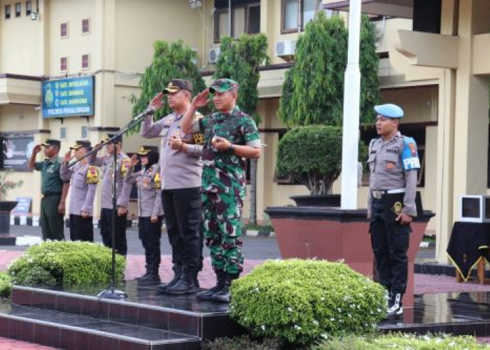 Wujudkan Kabupaten Pekalongan Zero Knalpot Brong, Polres Pekalongan Gelar Apel Sinergitas TNI-Polri