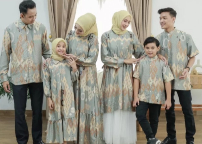 Tampil Kompak dengan Baju Batik Couple Keluarga Modern, Pilihlah Bahan dan Model yang Paling Nyaman 