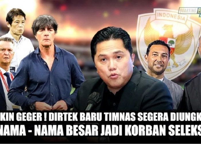 Strategi Besar Erick Thohir: PSSI Siapkan Dirtek Baru Demi Kebangkitan Sepak Bola Nasional