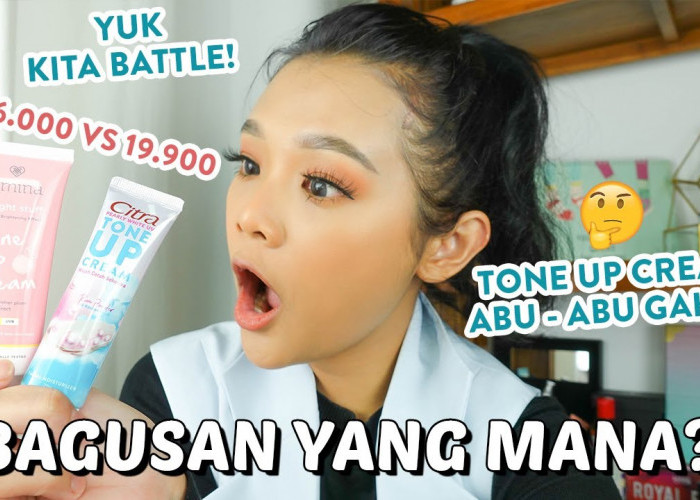 Review Tone Up Cream Emina vs Citra, Harga Cuma 20 Ribuan Bisa Jadi Pengganti Makeup