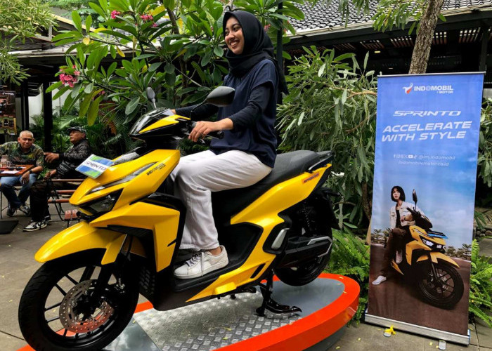 Sprinto, Motor Listrik Indomobil terbaru dengan Desain Agresif dan Fitur Canggih