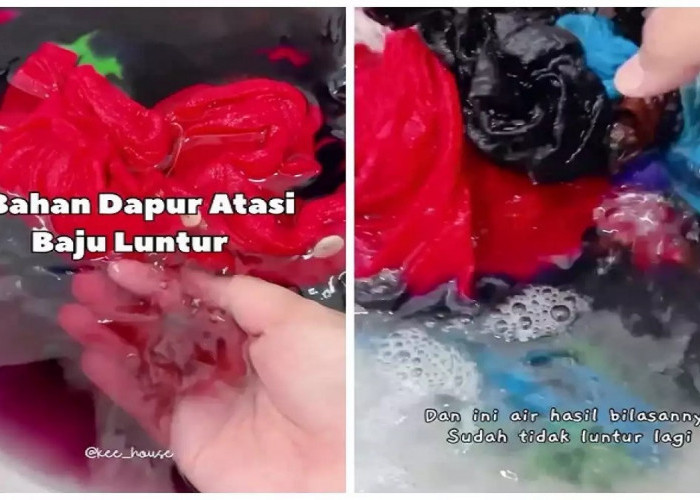 Trik Ampuh Mencuci Baju yang Mudah Luntur agar Warnanya Tetap Cerah, Kuncinya di 1 Bahan Dapur Ini