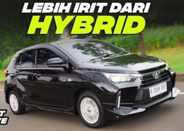 Wow Konsumsi BBM Toyota Agya G CVT, Lebih Irit Dibandingkan Mobil Hybrid!