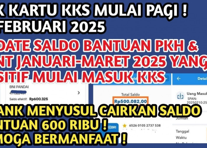 Bansos PKH 2025 Tahap 1 Cair! Cek Nama Kalian Sekarang, Saldo DANA Rp600.000 Bisa Langsung Masuk!