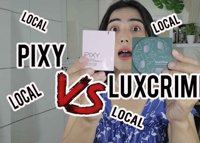 Review Battle Bedak Padat Luxcrime Vs Pixy untuk Samarkan Noda Hitam dan Flek Hitam, tanpa Terlihat Dempul