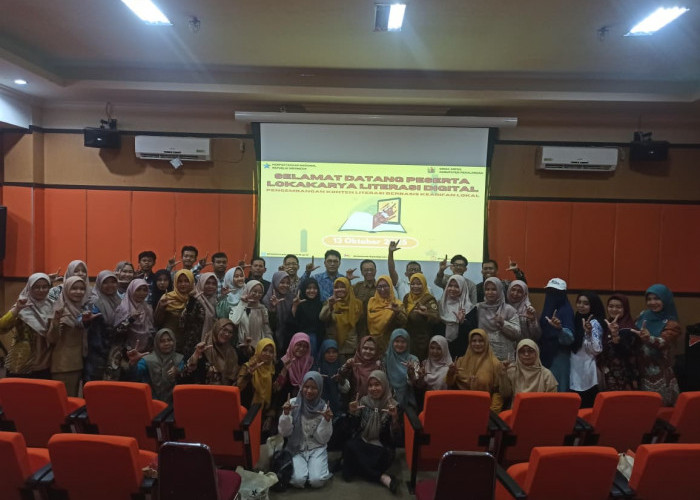60 Peserta Antusias Ikuti Lokakarya Literasi Digital, Bahas Pemanfaatan AI dan Keamanan Dunia Maya