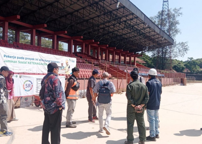 Komisi II DPRD Batang Kawal Kualitas Proyek, Minta Jogging Track Stadion Moh Sarengat Tahan Lama