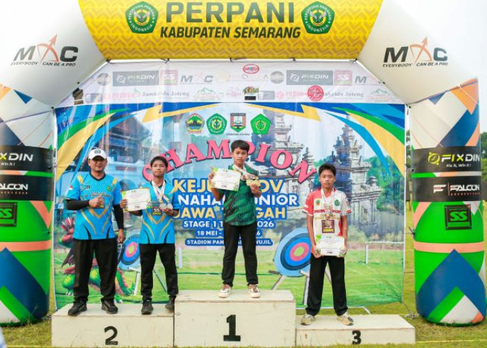 Pelajar MTs Talun Sabet 4 Emas di Kejurprov Panahan Jateng 2026, Azhar Mubadillah Bidik Prestasi Nasional