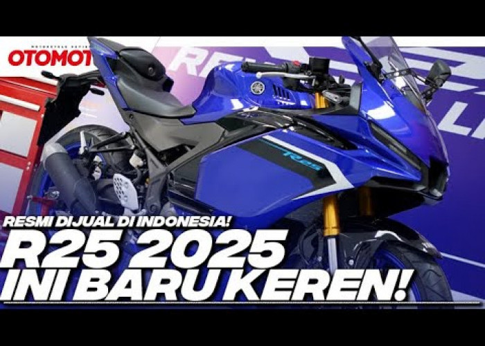 Yamaha R25 2025 Hadir dengan Tampilan Desain yang Semakin Agresif, Performa Mesinnya Tetap Bertenaga