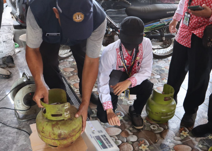 Aman, Pemkot Pastikan Tabung Gas Melon di Kota Pekalongan Tidak Kurang dari 3 Kilogram