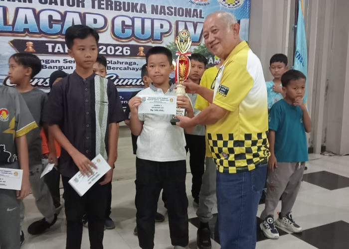 Atlet Catur Kabupaten Pekalongan Raih Juara III di Kejuaraan Catur Terbuka Nasional Cilacap Cup IV Tahun 2026