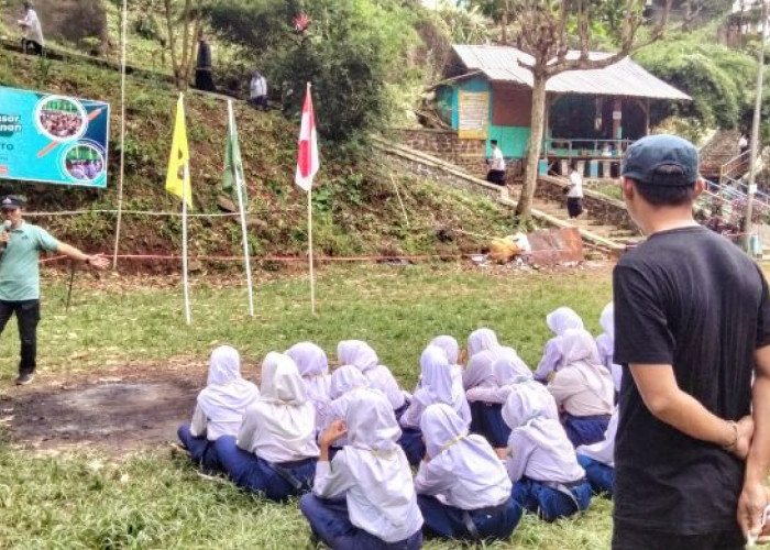 MTs NU Tirto Adakan Latihan Dasar Kepemimpinan di Buper Lolong