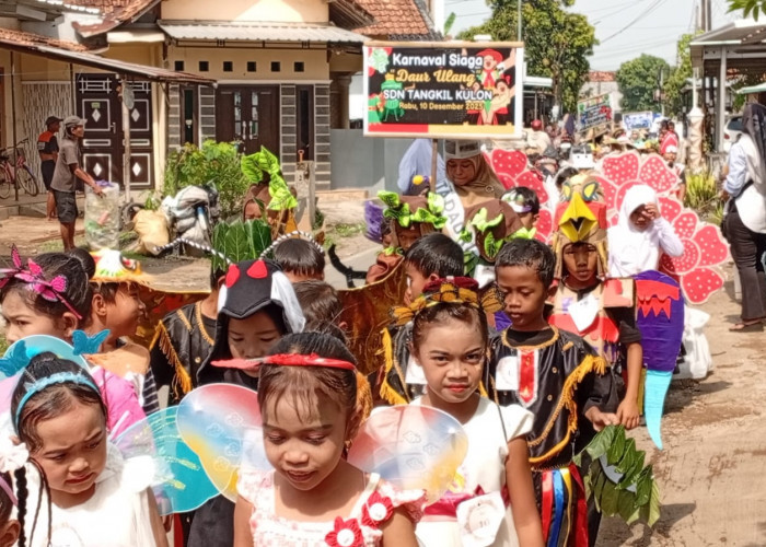SDN Tangkil Kulon Gelar Karnaval Siaga dan Fashion Show, Angkat Kreativitas dan Kepercayaan Diri Nanda Siaga