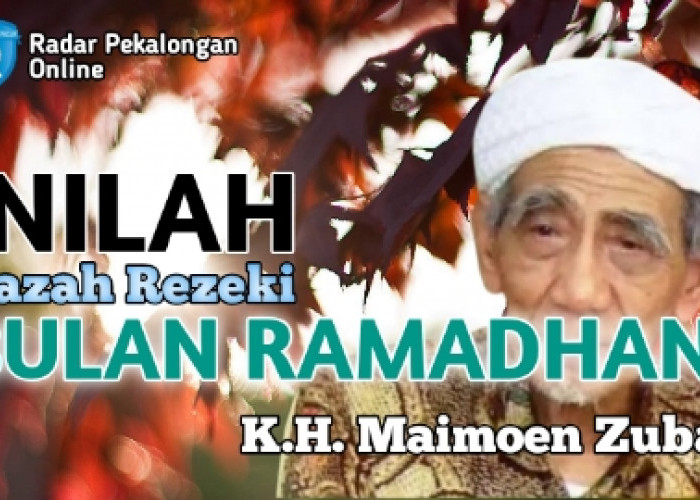 Mau Tahu Ijazah Rezeki Bulan Ramadhan dari Mbah Moen atau K.H. Maimoen Zubair? Berikut Ini Ijazahnya