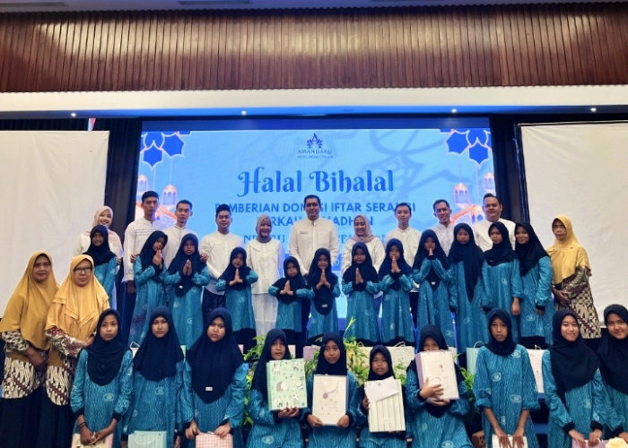 Amandaru Hotel Pekalongan Salurkan Donasi Iftar “Serambi Berkah Ramadhan” untuk Anak Panti Asuhan Wisma Rini
