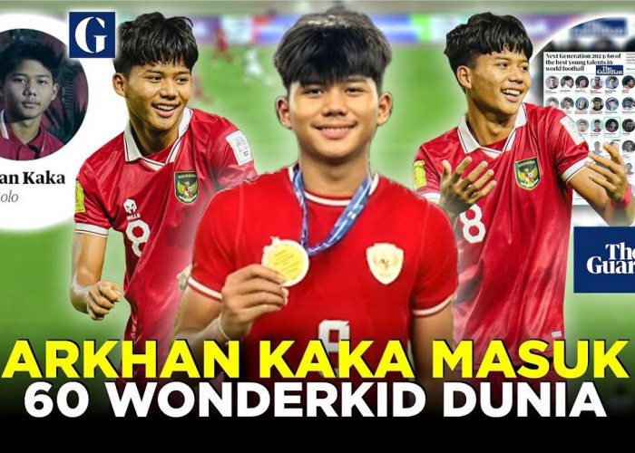 Bersanding dengan Lamine Yamal, Arkhan Kaka Masuk 60 Wonderkid Dunia 2024 Versi Guardian