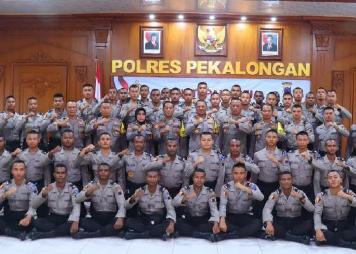 Kapolres Pekalongan Tutup Latja Siswa Diktuk Bintara Polri Gelombang II TA 2024 SPN Polda Jateng