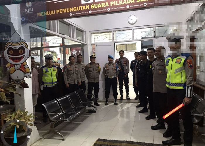 Pilkada Serentak 2024, Polres Pekalongan Giatkan Patroli 