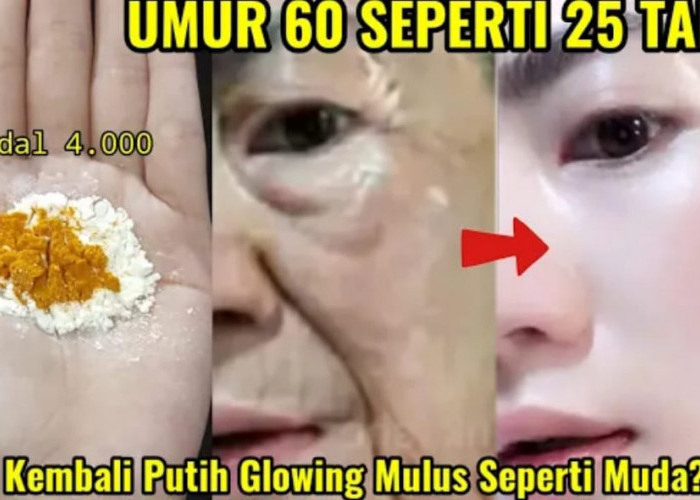 3 Cara Mengencangkan Kulit Wajah yang Kendur Dalam 1 Malam, Cuma Bumbu Dapur Bikin Putih Glowing Tanpa Noda