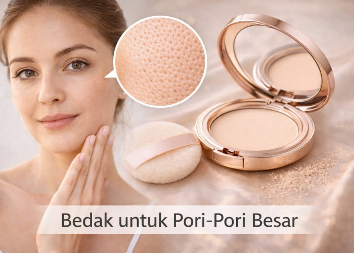 4 Rekomendasi Bedak untuk Menutupi Pori-Pori Besar Usia 40 Tahun yang Bikin Riasan Mulus