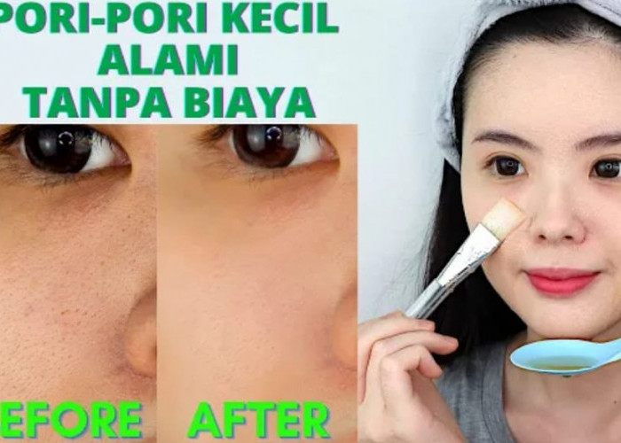 5 Cara Mengecilkan Pori-Pori Wajah Alami yang Benar! Cuma Pakai Bahan Dapur, Wajah Glowing dan Bebas Kerutan