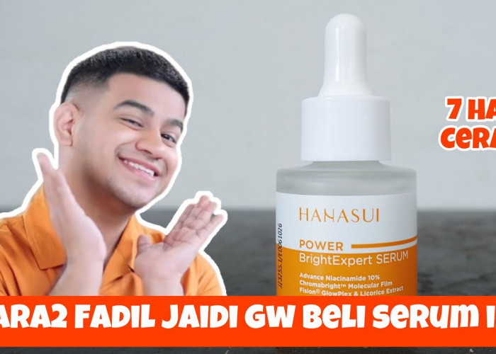 Pemakaian Hanasui Power Bright Serum Niacinamide 10%, Hasil Terlihat dalam 7 Hari