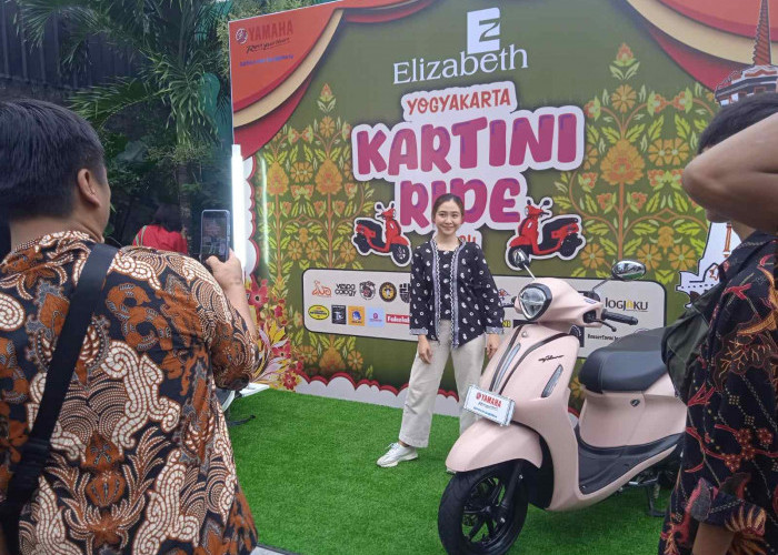 Classy Yamaha “Imut dan Keren” Ramaikan Ladies Scooter Yogyakarta Touring