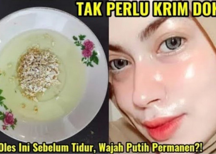 DIY Masker Bahan Alami Pemutih Wajah dalam 1 Malam, Begini Cara Membuatnya