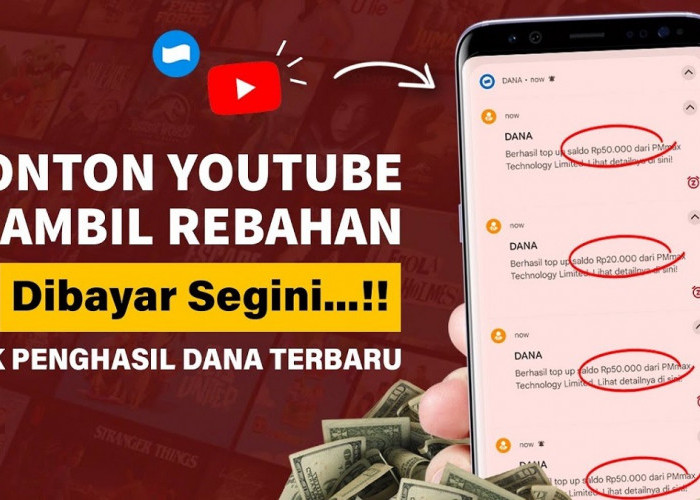 Cuma Nonton Video YouTube Shorts Dibayar Jutaan, Aplikasi Penghasil Saldo Dana Terbukti Membayar!