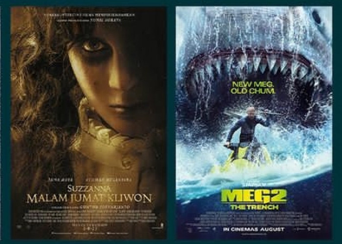 Tontonan Akhir Pekan di Bioskop Pekalongan 4 Agustus 2023: Film Baru Suzanna Malam Jumat Kliwon hingga Meg 2