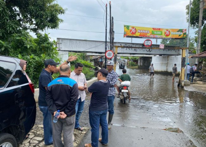 Sekda Kabupaten Pekalongan M Yulian Akbar Tinjau Banjir di Pacar Tirto Pekalongan