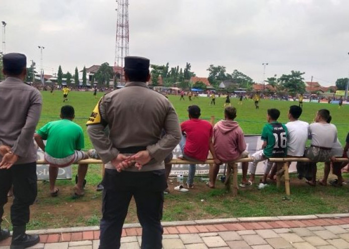 25 Personel Gabungan TNI-Polri Amankan Turnamen Sepakbola HW Pekajangan Cup III Tahun 2023