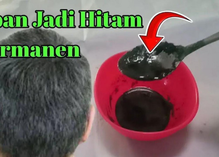 DIY Racikan Penghilang Uban dari Bahan Dapur, Pakai 2 Bahan Ini Rambut Langsung Hitam Permanen