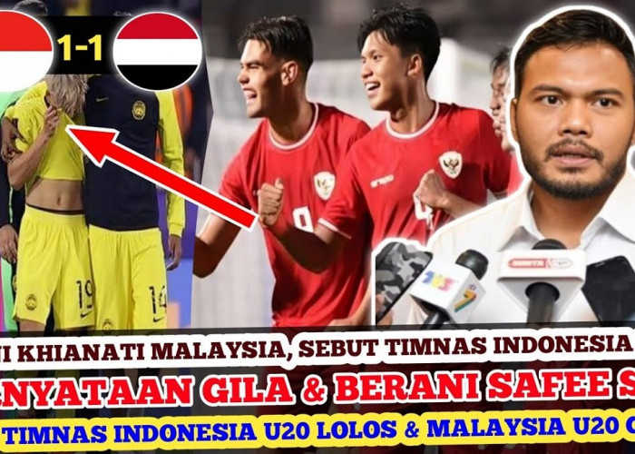 Timnas Indonesia U-20 Lolos, Safee Sali Mendadak Bicara ini ke Media, Sebut Indonesia dan Malaysia....