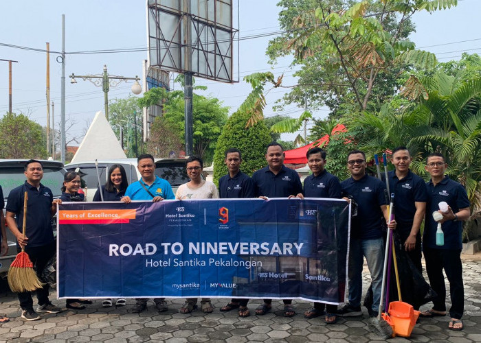 Road To Anniversary Ke-9, Hotel Santika Pekalongan Gelar Serangkaian Kegiatan Sosial