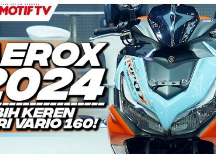 Yamaha New Aerox 155 2024, Hadirkan Pilihan Warna Menawan 